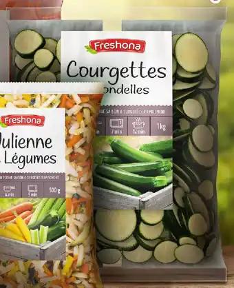 Courgettes en rondelles 1 kg