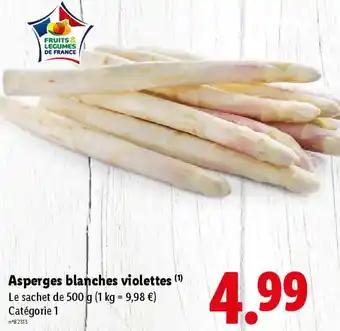 Promotion Exclusives de 2
Asperges blanches : Découvrez l'Offre incontournable