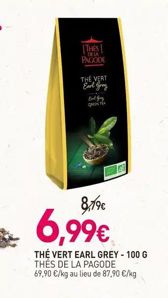 THÉS DE LA PAGODE The vert earl grey 100 g