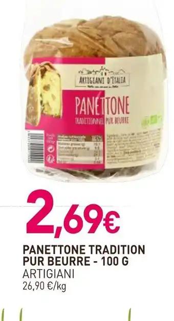 Panettone tradition pur beurre 100 g