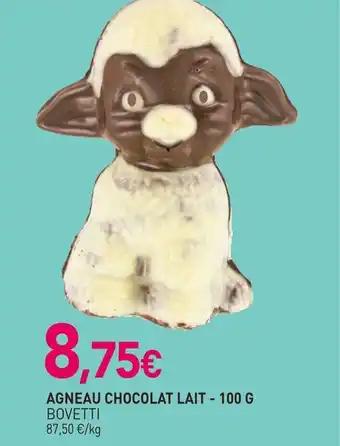 BOVETTI Agneau chocolat lait 100 g