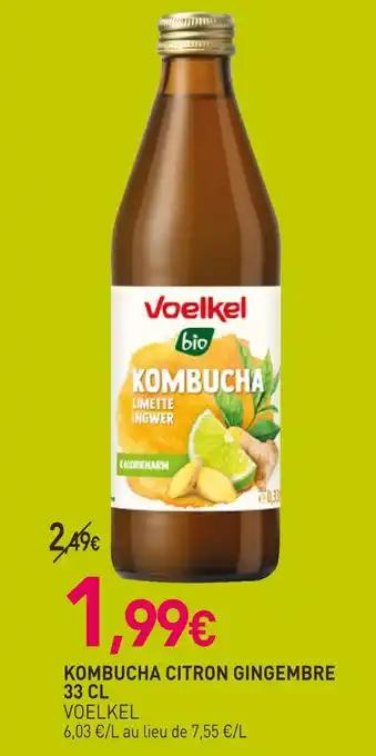 Voelkel Kombucha Citron Gingembre