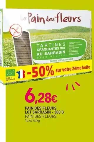 PAIN DES FLEURS Pain des fleurs lot sarrasin - 300 g