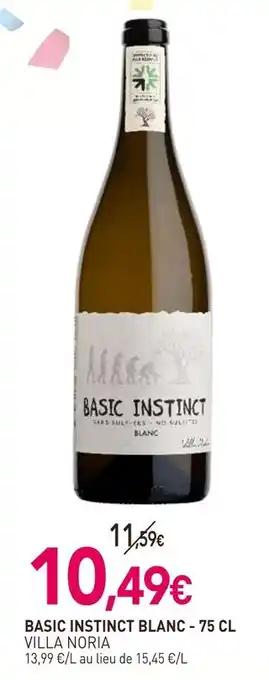 VILLA NORIA Basic Instinct Blanc - 75 cl