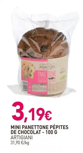 ARTIGIANI Mini Panettone Pépites de Chocolat