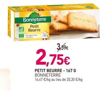 BONNETERRE Petit beurre 167 g