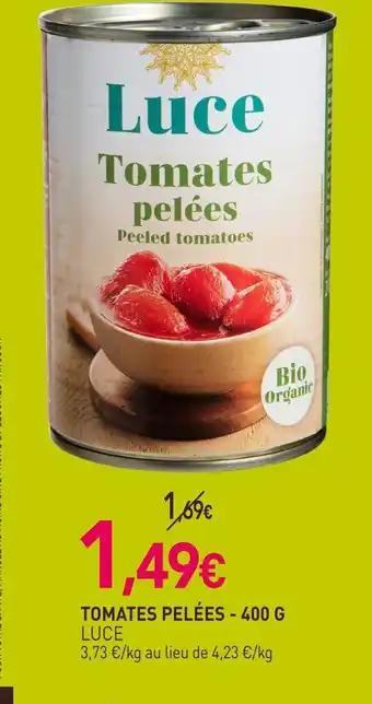 LUCE Tomates pelées 400 g