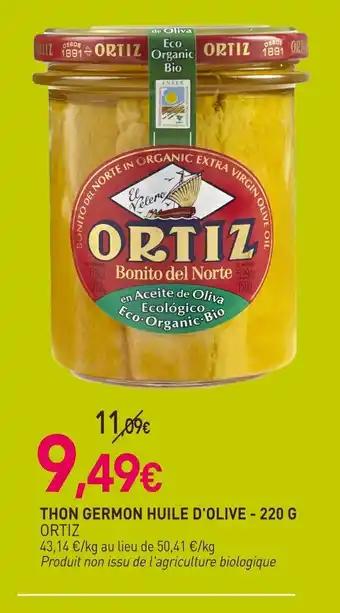 PRIMEAL Thon germon huile d'olive 220 g