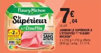 Promotion Exclusives de 37
Jambon le supérieur : Découvrez l'Offre incontournable