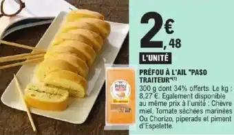 Préfou à l'ail paso traiteur 300 g