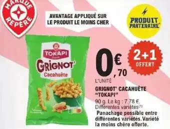 Grignot' cacahuète tokapi 90 g