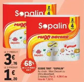 Promotion Exclusives de 1
Essuie tout sopalin : Découvrez l'Offre incontournable
