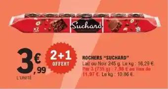 Promotion Exclusives de 2
Suchard : Découvrez l'Offre incontournable