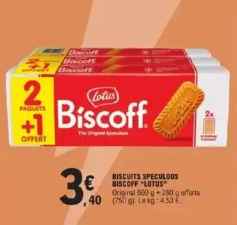 "LOTUS" Biscuits speculoos biscoff 750 g