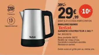 Bouilloire equinox Tefal