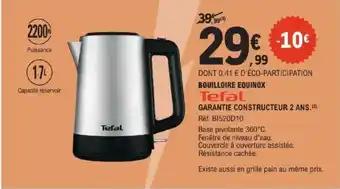 TEFAL Bouilloire equinox