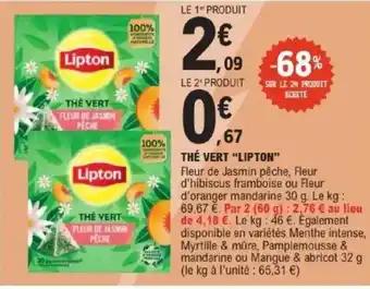 Promotion Exclusives de 10
Thé vert : Découvrez l'Offre incontournable