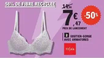 Soutien-gorge avec armatures
