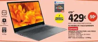 PC PORTABLE IP3 17ALC6 82KV00KBFR Lenovo