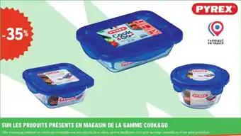 Sur les produits présents en magasin de la gamme cook&go