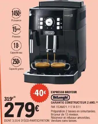 Promotion Exclusives de 7
DeLonghi : Découvrez l'Offre incontournable
