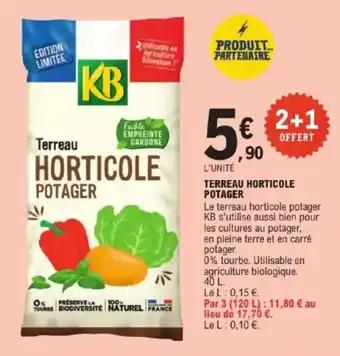 Promotion Exclusives de 11
Terreau horticole : Découvrez l'Offre incontournable