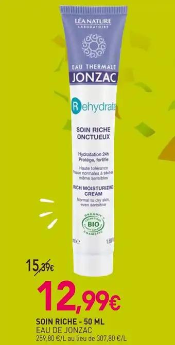 EAU DE JONZAC Soin riche 50 ml