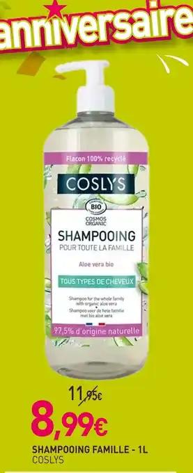 COSLYS Shampooing famille 1 l