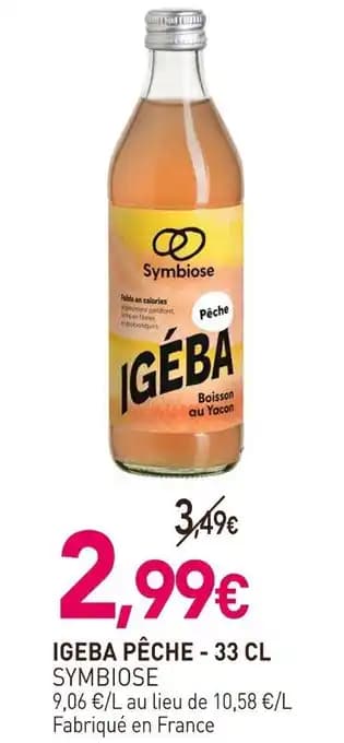 SYMBIOSE Igeba pêche 33 cl