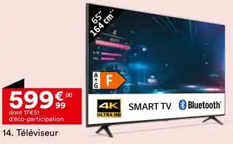 Promotion Exclusives de 1
Smart tv : Découvrez l'Offre incontournable
