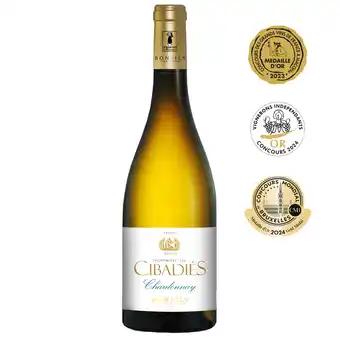 Domaine de Cibadiès , 2024 - Pays d'Oc IGP - Blanc Demi-sec - 75 cl