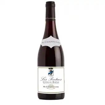 Les Pentues M. Chapoutier, 2023 - Côtes du Rhône AOP - Rouge - 75 cl