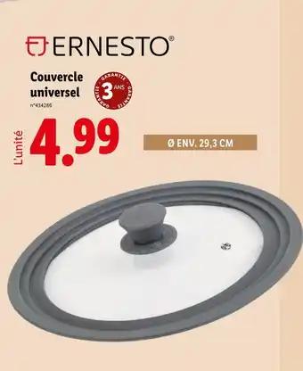 ERNESTO Couvercle universel