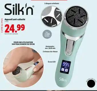 SILK'N Appareil anti-callosité