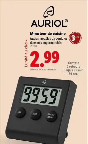 Promotion Exclusives de 1
Minuteur de cuisine : Découvrez l'Offre incontournable