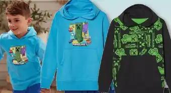 MINECRAFT Sweat à capuche garçon