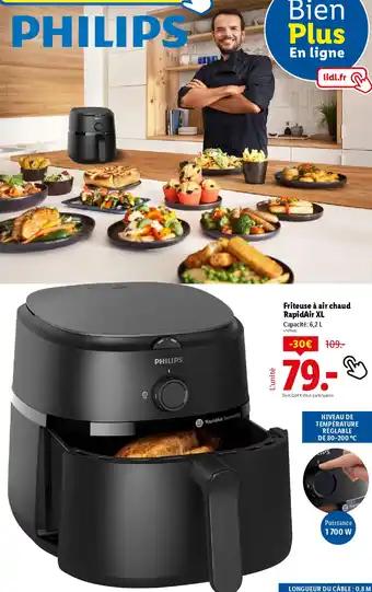PHILIPS Friteuse à air chaud RapidAir XL