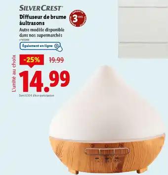 SILVER CREST® Diffuseur de brume àultrasons