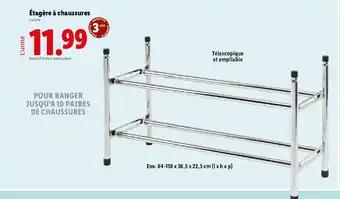 Promotion Exclusives de 2
Étagère à chaussures : Découvrez l'Offre incontournable