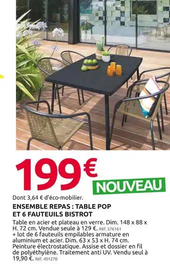 Promotion Exclusives de 12
Ensemble repas : Découvrez l'Offre incontournable