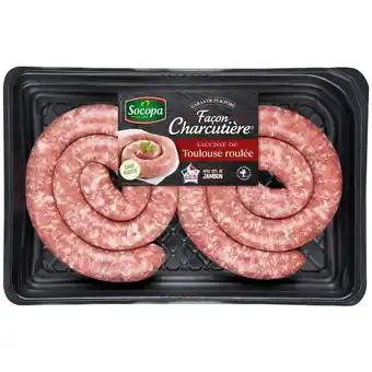 Saucisse de Toulouse roulée façon charcutière SOCOPA