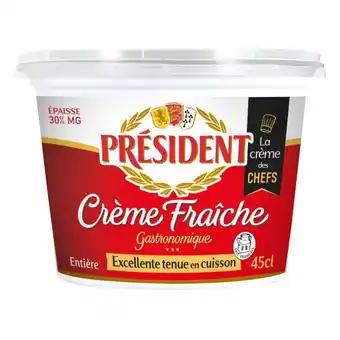 PRÉSIDENT Crème fraîche Gastronomique
