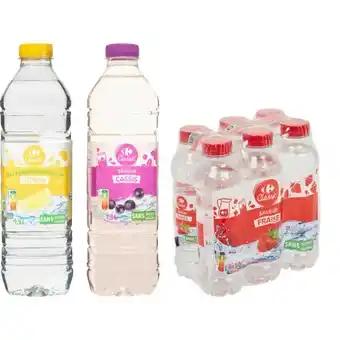 CARREFOUR CLASSIC' ET CARREFOUR SENSATION SUR TOUTES LES EAUX AROMATISÉES PLATES