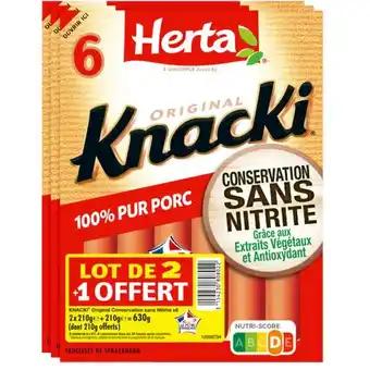 Promotion Exclusives de 8
Herta knacki : Découvrez l'Offre incontournable