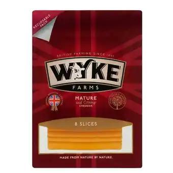 WYKE FARMS Cheddar en tranches