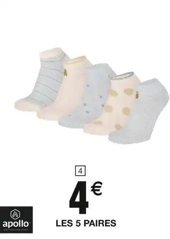 Promotion Exclusives de 3
Socquettes femme : Découvrez l'Offre incontournable