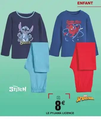 Disney / Marvel Pyjama licence enfant