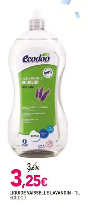 ECODOO Liquide vaisselle lavandin - 1L