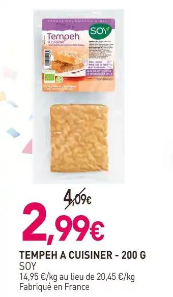 SOY Tempeh à cuisiner - 200 g