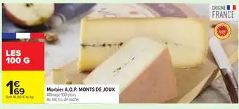 Promotion Exclusives de 11
Morbier : Découvrez l'Offre incontournable